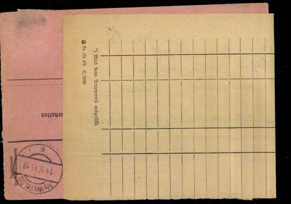 PAW 794 "Oberleutensdorf 31.3.45" with certificate of origin