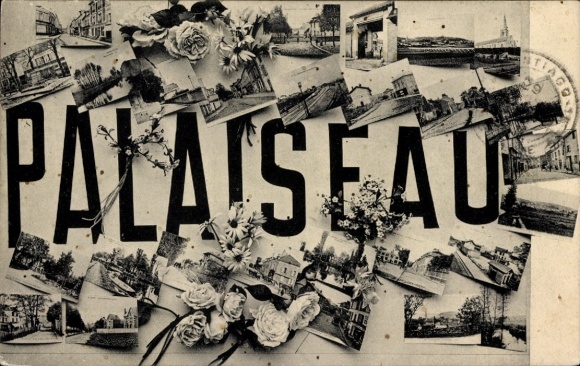 Ak Palaiseau Essonne, Gebäude, Straßen, Blumen, Ansichten