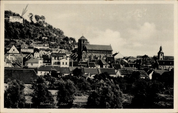 KP Homburg w Palatynacie Saary, panorama