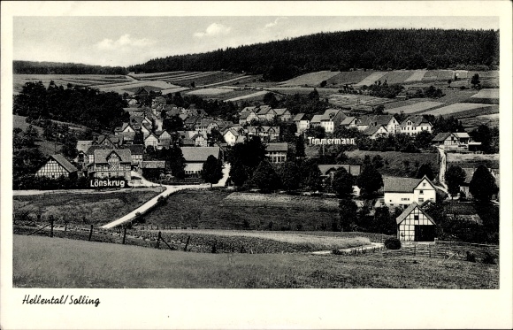 KP Hellental w Solling Heinade w Dolnej Saksonii, widok ogólny