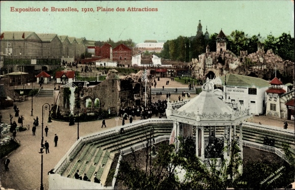 KP Bruxelles Bruksela, wystawa 1910, Plaine des Attractions