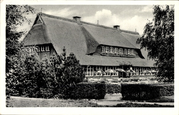 Ak Barmstedt in Holstein, restaurant Rantzauer See, eigenaar Willy Möller
