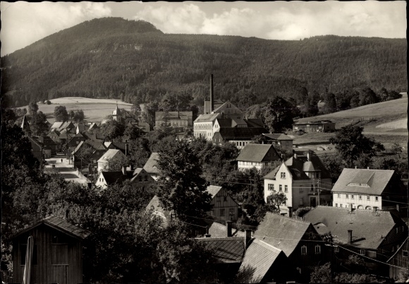 PC Waltersdorf Großschönau in Oberlausitz, Panorama with Lausche