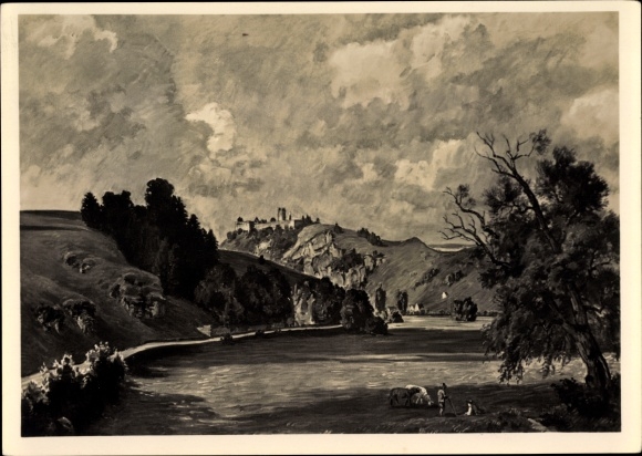 Artist PC Bayerlein, Fritz, Kallmünz Castle, HDK 503
