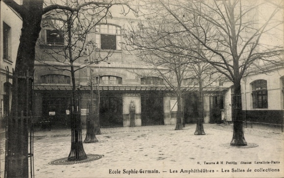 CPA Parijs IV, Ecole Sophie-Germain, Les Amphithéâtres