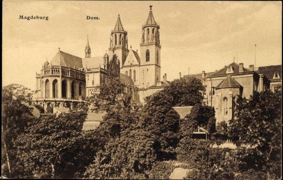 49 Ak Magdeburg Elbe, diverse Ansichten, kleinformatig