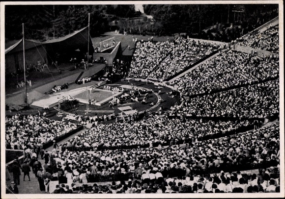 Collection picture Olympia 1936, Dietrich Eckart open-air stage, gymnastics competitions