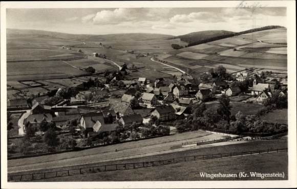 PC Wingeshausen Bad Berleburg in Westphalia, Gasthof Lindenhof, total view