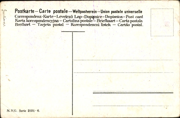 Artist Postcard Klein, Catharina, Enzian