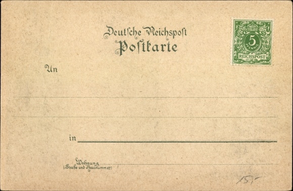Chromo-Litho Braunlage in the Upper Harz, panorama, cliff, holiday home and boarding house Wortmann
