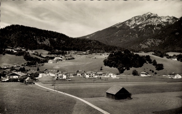 Postcard Karlstein Bad Reichenhall in Upper Bavaria, general view, Zwiesel