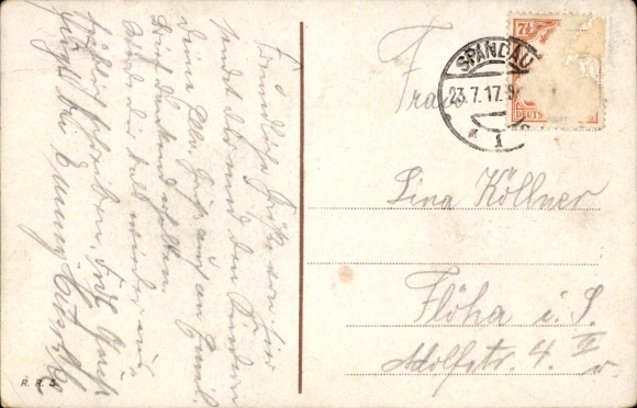Postcard Berlin Spandau Wilhelmstadt Pichelsdorf, partial view