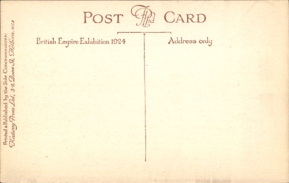 PC British Empire Exhibition 1924, Amusement Park Entrance