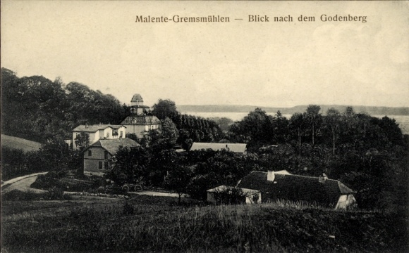Ak Gremsmühlen Malente in Ostholstein, Gesamtansicht, Godenberg