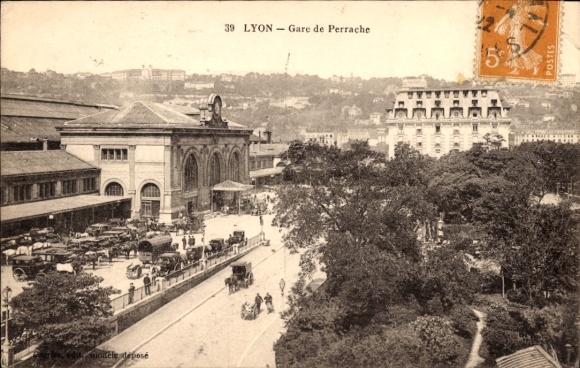 Ak Lyon Rhône, Gare de Perrache