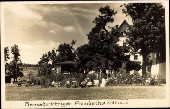 Photo PC Hermsdorf in the Eastern Ore Mountains, Fremdenhof customs house