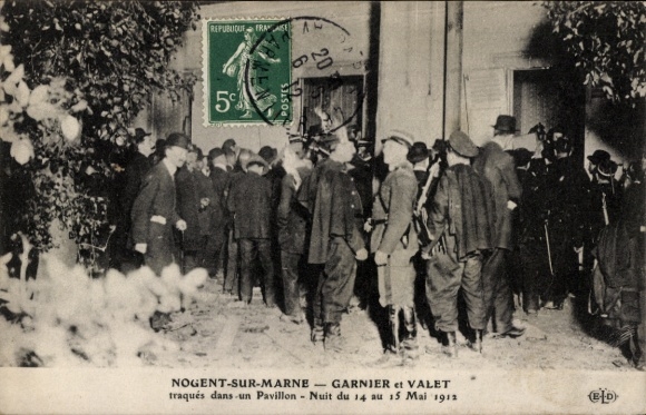 KP Nogent sur Marne Val de Marne, Le Pavillon, 14.05.1912, Garnier et Valet traques