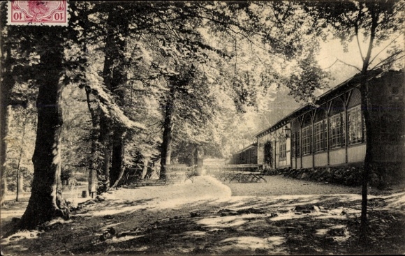 Ak Einbeck in Niedersachsen, Waldgaststätte an den Teichen