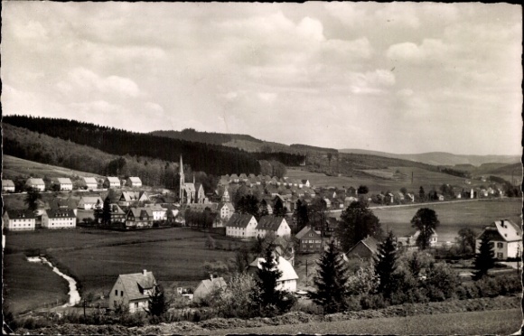 Postcard Dahlbruch Hilchenbach in Westphalia, Panorama