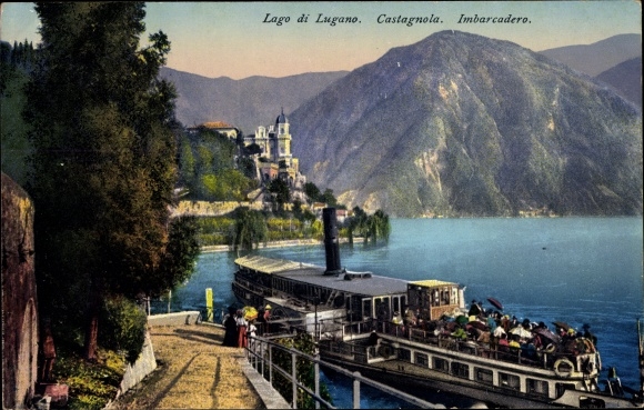 KP Castagnola Cassarate Lugano Kt Ticino, Imbarcadero