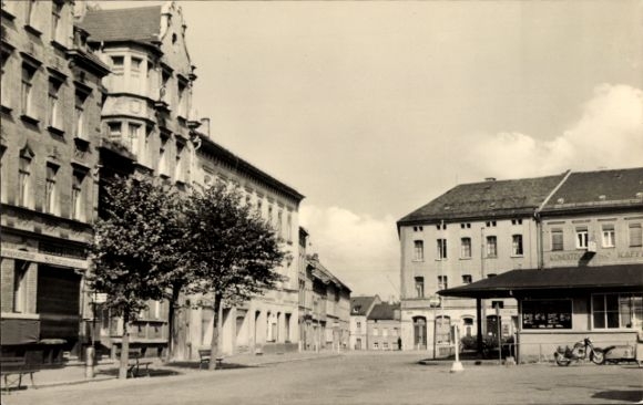 Ak Schleiz Thüringen, Am Neumarkt, Mit Konditorei und Schuhwaren, Schuhreparatur