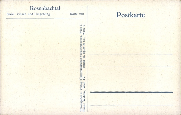 KP Karyntia, Rosenbachtal