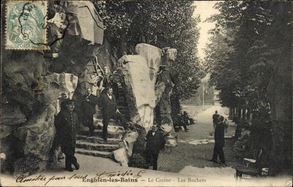 Set von 82 AK von Enghien-les-Bains, verschiedene Ansichten