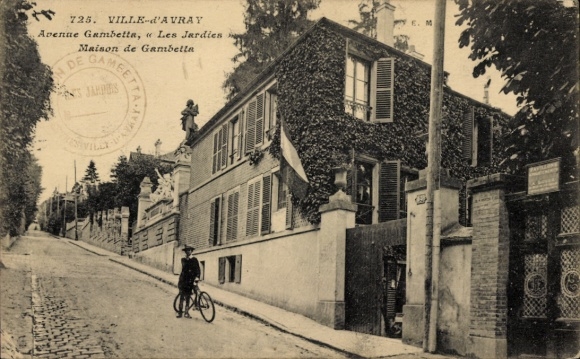 KP Ville d'Avray Hauts de Seine, Avenue Gambetta, Les Jardies, Maison de Gambetta