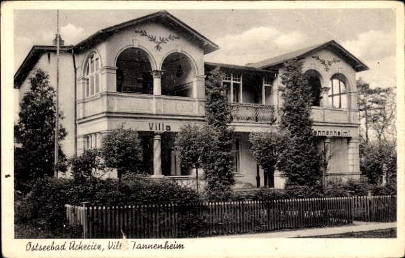 KP Ostseebad Ückeritz na Uznamie, Villa Tannenheim