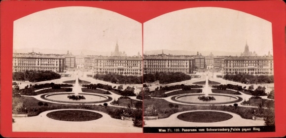 Stereo CdV Vienna, Schwarzenberg-Palais