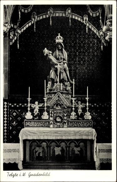 Postcard Telgte in North Rhine-Westphalia, the miraculous image
