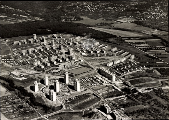 PC Schwalbach am Taunus Hesse, Limes, aerial photo