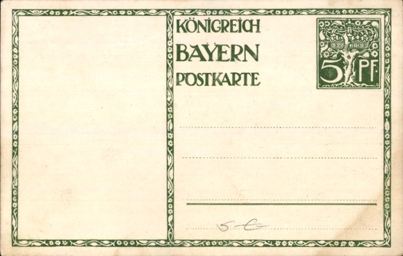 Postal stationery artist Postcard Diez, M., Prince Regent Luitpold of Bavaria, 1821 to 1911, carriage