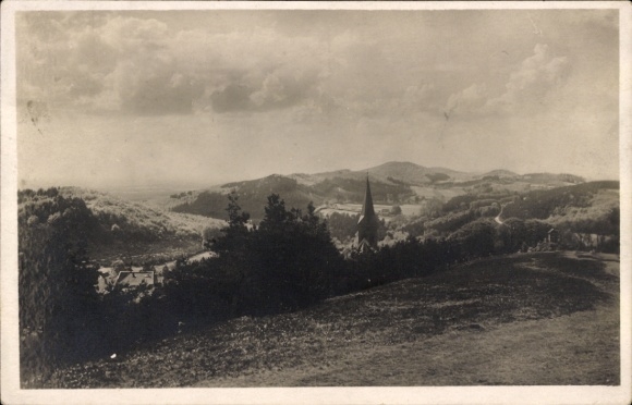 Ak Oerlinghausen in Lippe, Panorama