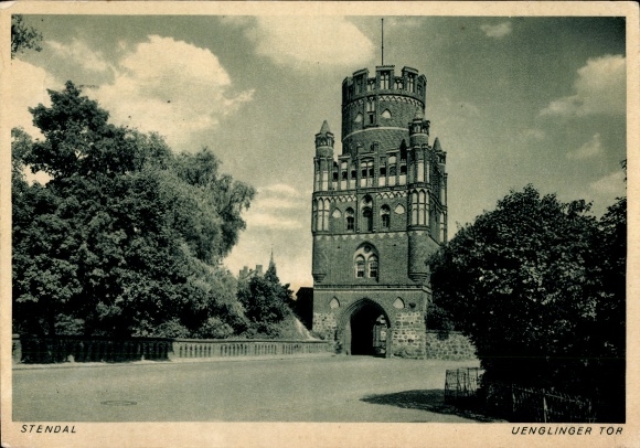 Ak Stendal in der Altmark, Uenglinger Tor