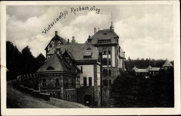 Postcard Rosbach Windeck an der Sieg, Victoriastift