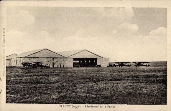 KP Plancy l'Abbaye Aube, Aerodrome de la Perthe