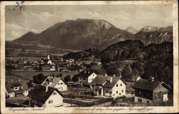 PC Oberaudorf in Upper Bavaria, panorama