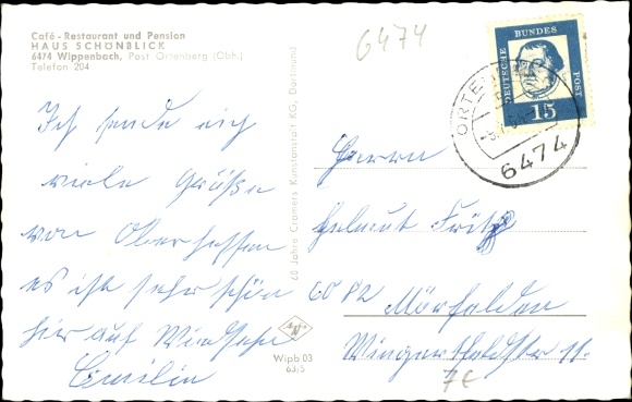 PC Wippenbach Ortenberg in Hesse, house Schönblick