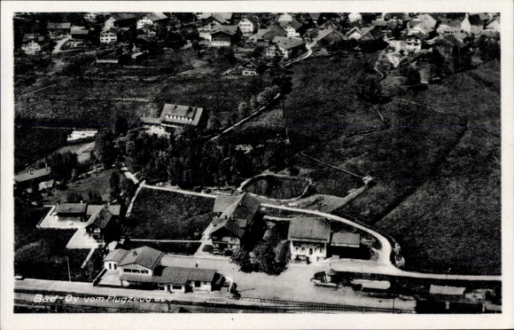 Ak Oy Mittelberg im Allgäu, Fliegeraufnahme