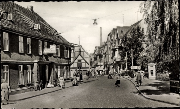 Postcard Lübz in Mecklenburg, Ernst-Thälmann-Strasse