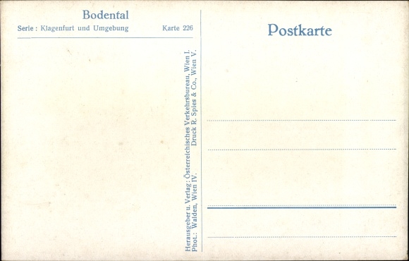 PC Bodental in Carinthia, local motif