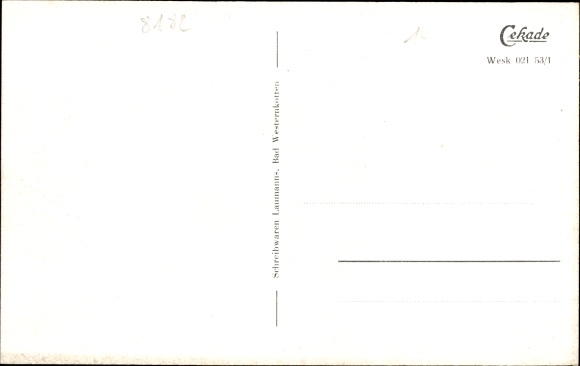 Postcard Westernkotten Erwitte in North Rhine-Westphalia, Kurhaus and Kurgarten
