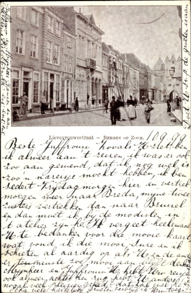 KP Bergen na Zoom Brabancja Północna Holandia, Lieuvevrouwestraat