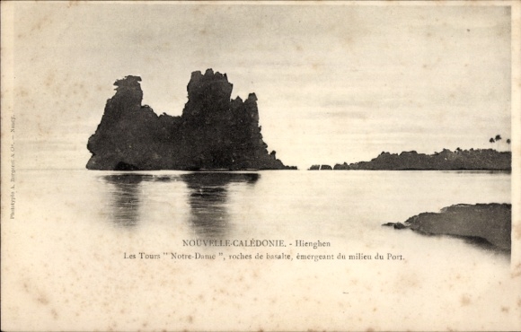 KP Nowa Kaledonia, Les Tours Notre Dame, Roches