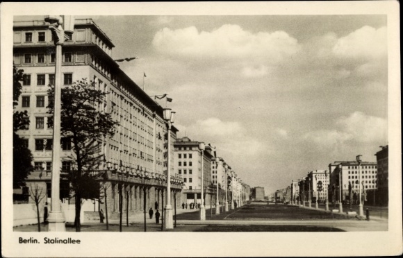 PC Berlin Friedrichshain, Stalinallee