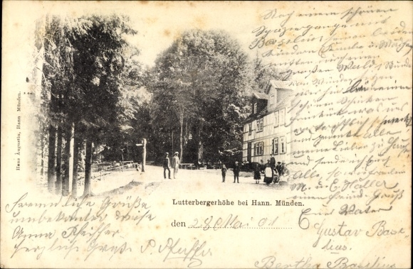 Postcard Staufenberg in Lower Saxony, inn Lutterberger height
