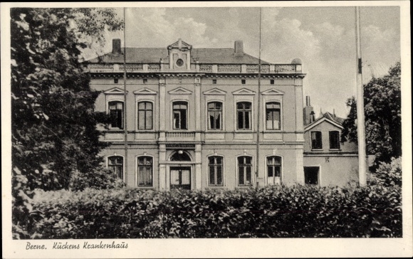 Postcard Berne in Oldenburg Wesermarsch, Kückens hospital
