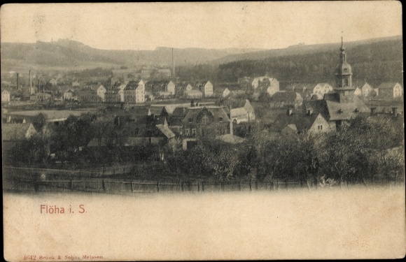 PC Flöha in Saxony, panorama