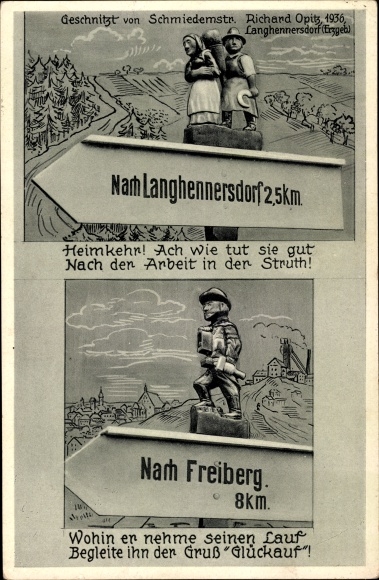 PC Langhennersdorf Oberschöna in Saxony, 50th school festival with homeland meeting on July 25th-27th, 1936